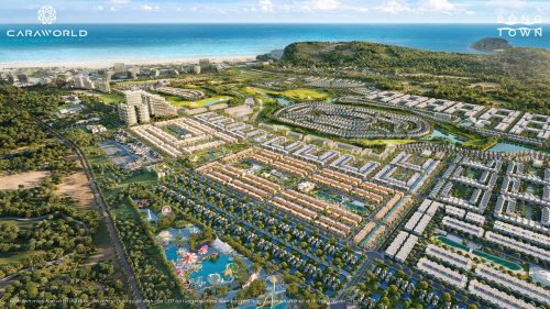 Tổng thể dự án Sông Town CaraWorld Cam Ranh
