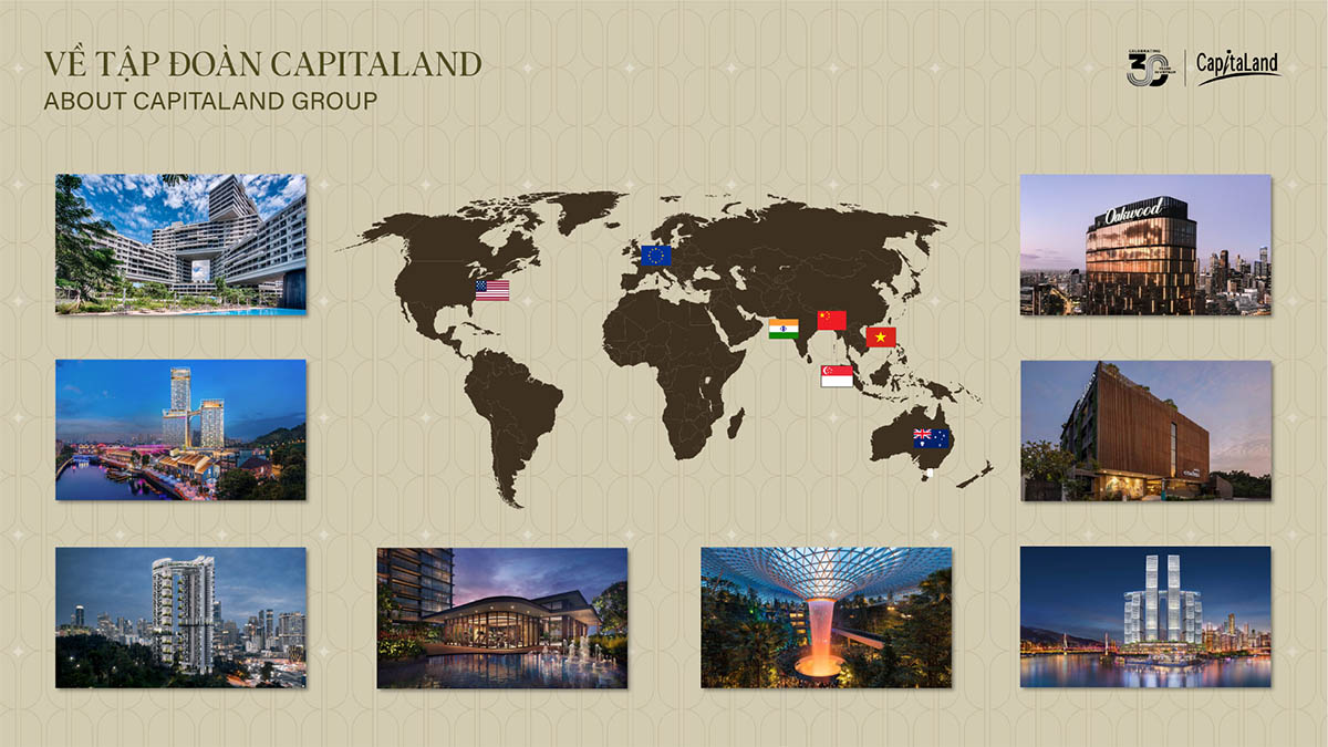Về tập đoàn CapitalLand