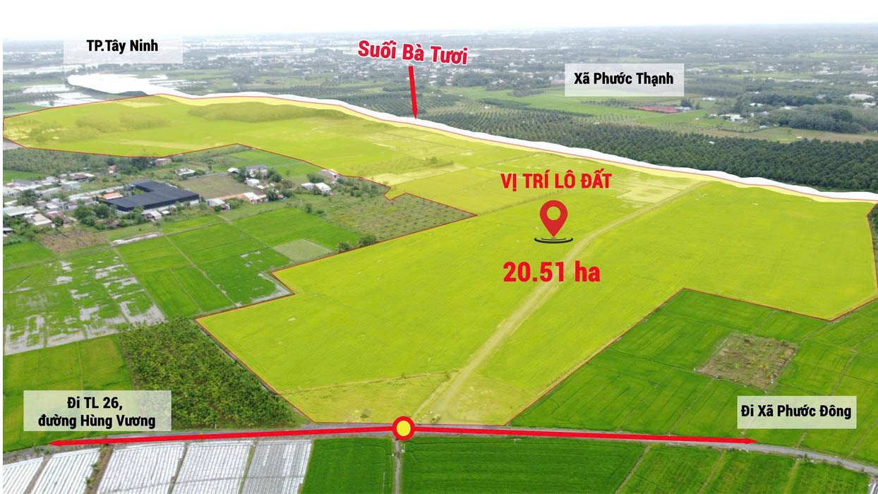 Vị trí là yếu tố quyết định tốc độ tăng giá của đất quê
