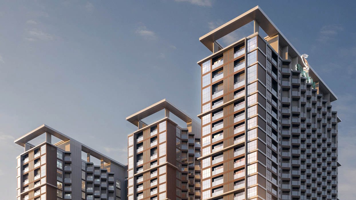 View những căn góc từ các tòa chung cư SkyM