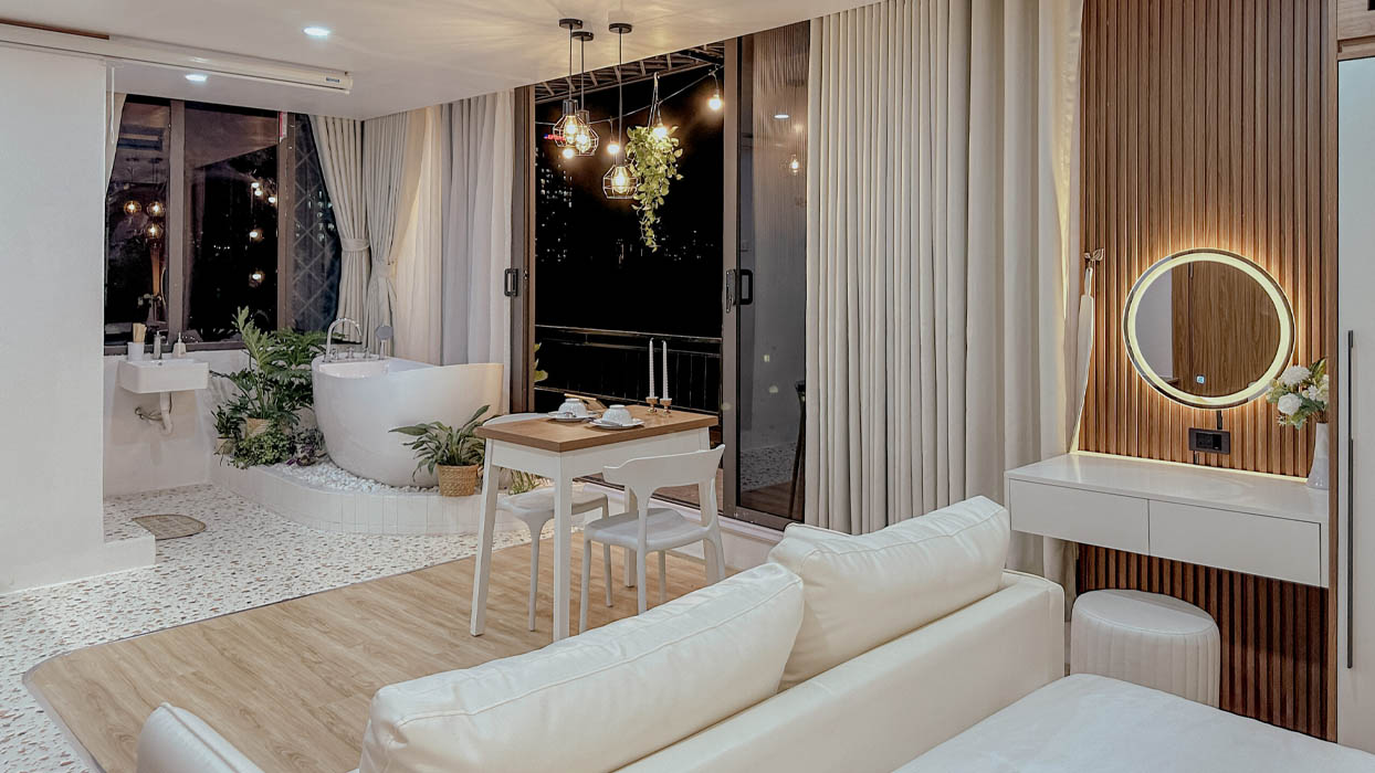 Villa homestay với không gian đẹp và tiện nghi