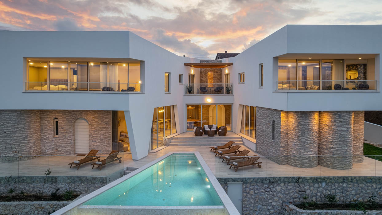 Villa thiên về nghỉ dưỡng riêng tư