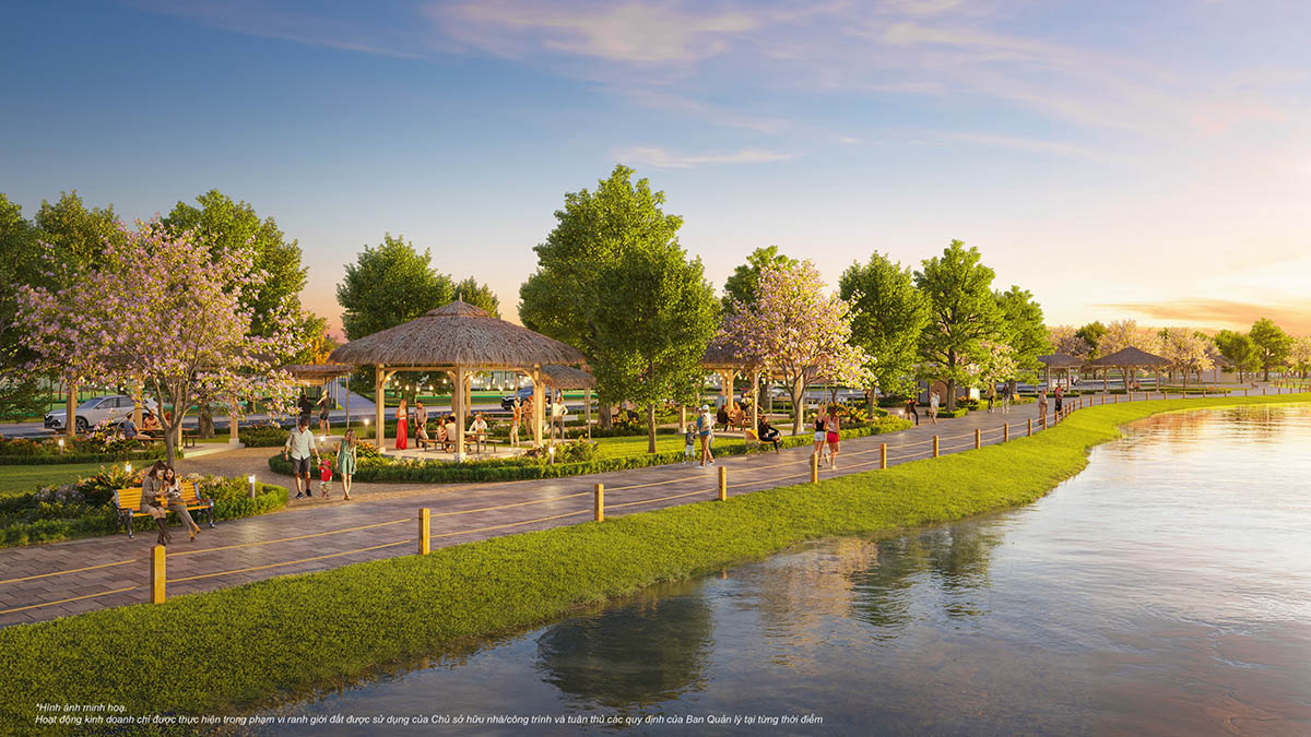 Vườn BBQ trong Vinhomes Wonder City